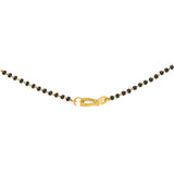 22K Yellow Gold 22 inch Mangalsutra Necklace (12gm) | 



Embrace tradition and elegance with this exquisite 22k yellow gold Mangalsutra necklace by Vi...