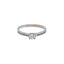 18K White Gold & 0.46ct Diamond Ring (2.2gm)