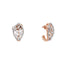 18K Rose Gold & 0.87ct Diamond Stud Earrings (4.4gm)