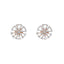 18K Rose Gold & 1.01ct Diamond Stud Earrings (4.3gm)