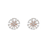 18K Rose Gold & 1.01ct Diamond Stud Earrings (4.3gm) | 
Immerse yourself in the splendor of our Indian gold earrings whenever you wear this lovely pair ...