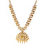 22k Yellow Gold, Emerald, Ruby, CZ & Pearl Temple Necklace (103.9gm)