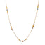 22K Multi-Tone Gold Beaded Chain (22.5gm)