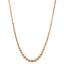 22K Multi-Tone Gold Beaded Chain (79.5gm)