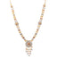 22K Multi-Tone Gold Beaded Necklace Set (71.4gm)