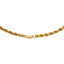 An image of the lobster claw clasp for the 22K rope chain from Virani Jewelers.