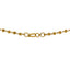 An image of the hook-in-eye claps on the 22K gold chain from Virani Jewelers.