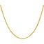 22K Yellow Gold 22 inches Foxtail Chain(26.4 gm)