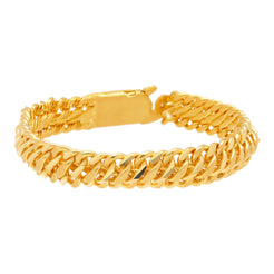 22K Yellow Gold Link Bracelet (24.5 gm)