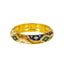 22K Yellow Gold Meenakari Ring (3.7gm)