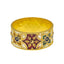 22K Yellow Gold Meenakari Ring (4.7gm)