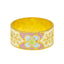 22K Yellow Gold and Enamel Ring (4.9gm)