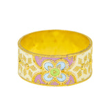 22K Yellow Gold and Enamel Ring (4.9gm) | 



This 22k gold and enamel ring by Virani Jewelers combines the allure of Indian gold jewelry w...