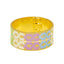 22K Yellow Gold and Enamel Ring (4.2gm)