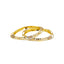 22K Multi-Tone Gold Bangle Set of 2 (52.2gm)