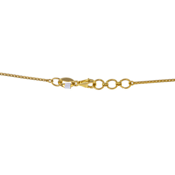 22K Multi-Tone Gold Beaded Chain Necklace (19.6gm) | 



This 22k multi-tone gold chain necklace from Virani Jewelers highlights intricate beaded acce...