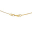 22K Multi-Tone Gold Beaded Chain Necklace (13gm)