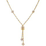 22K Multi-Tone Gold Beaded Chain Necklace (22.8gm) | 



This 22k gold chain from Virani Jewelers features multi-tone beaded accents that bring a soph...