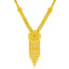 22K Yellow Gold Aditi Necklace & Earrings Set (99.8 grams)