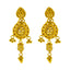 22K Yellow Gold Purvi Necklace & Earrings Set (70.5 grams)