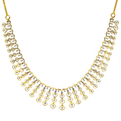 18K Yellow Gold & 2.17 ct Diamond Necklace (23.9 grams)