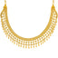 22K Yellow Gold Necklace Earring Set (56.7gm)