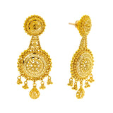 22K Yellow Gold Necklace & Chandbali Earring Set (71.3gm) | 



Embrace the rich heritage of Indian gold jewelry with this 22k necklace and Chandbali earring...