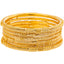 22K Yellow Gold Bangle Set of 6 (85.9gm)