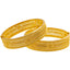 22K Yellow Gold Adjustable Bangle Set of 2 (58.7gm)