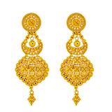 22K Yellow Gold Bridal Necklace & Jhumki Earring Set (88.7 grams) |  




22k yellow gold necklace and earring set by Virani Jewelers celebrates the elegance of Indi...