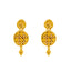 22K Yellow Gold Necklace & Earring Set (37.8 grams)