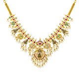 22K Yellow Gold 20 Inch Guttapusalu Temple Necklace w/ Emerald, Ruby, CZ, & Pearl (59gm) | 



Virani Jewelers offers a 22k yellow gold Guttapusalu necklace that is as luxurious as it is e...