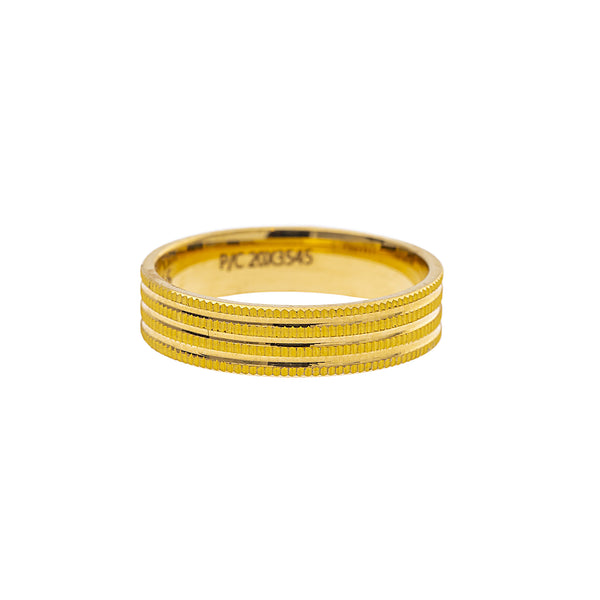 22K Yellow Gold Ring (5.6gm) | 



Make a statement with this radiant 22k yellow gold ring, an iconic addition to your fine gold...