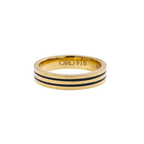 22K Yellow Gold Ring (5.6gm) | 



Elevate your jewelry collection with this 22k yellow gold ring, a breathtaking tribute to sim...