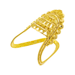 22K Yellow Gold Vanki Ring (3.5gm)