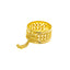 22K Yellow Gold Artisanal Band Ring (5.1gm)