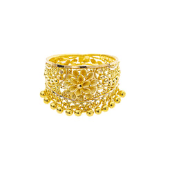 22K Yellow Gold Cocktail Ring (4.7gm)