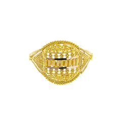 22K Yellow Gold Cocktail Ring (2.6gm)