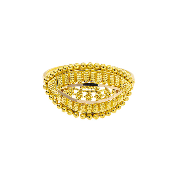 22K Yellow Gold Cocktail Ring (3.6gm) | 



This Virani Jewelers 22k yellow gold ring exemplifies elegance, offering a radiant touch of I...