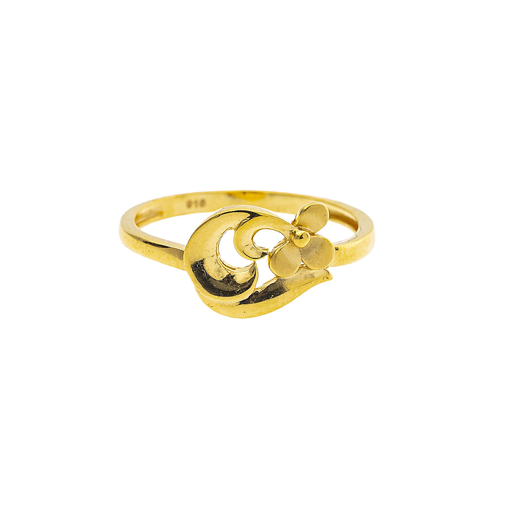 22K Yellow Gold Cocktail Ring (1.3gm) | 



Experience the allure of a 22k gold ring by Virani Jewelers, a perfect fusion of classic Indi...