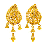 22K Yellow Gold Drop/Dangle Earrings (8gm) | 



Virani Jewelers' 22k gold drop earrings showcase exquisite Indian gold detailing, perfect for...