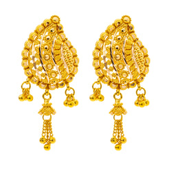 22K Yellow Gold Drop/Dangle Earrings (8gm)