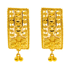 22K Yellow Gold Drop/Dangle Earrings (5.4gm)