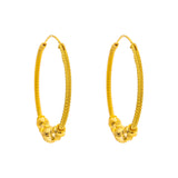 22K Yellow Gold Hoop Earrings (5.2gm) | 



These 22k yellow gold hoop earrings by Virani Jewelers radiate elegance, offering the best in...