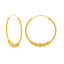 22K Yellow Gold Hoop Earrings (6.4gm)