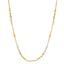 22K Multi-Tone Gold Beaded Chain (45.2gm)