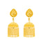 22K Yellow Gold Jhumki Earrings (20.3gm)