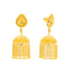 22K Yellow Gold Jhumki Earrings (20.3gm)