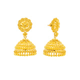 22K Yellow Gold Jhumki Earrings (16.1gm) | 



Radiate elegance with these 22k yellow gold Jhumki earrings by Virani Jewelers, a luxurious b...