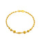 22K Yellow Gold 7.5 inch Beaded Bracelet (7.2gm)